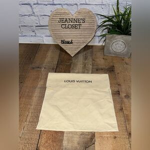 Louis Vuitton dust bag